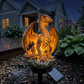 🔥LAST DAY 50% OFF✨Solar Dragon Garden Statue Light – Golden Ember Fantasy Outdoor Decor