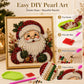 🧘Create Your Own Christmas Sparkle ✨- 🎨💎DIY Christmas Pearl Diamond Painting Art Kit