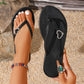 💜 LAST DAY PROMOTION - 50%OFF💜Cute Leopard Heart Charm Sandals