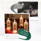 Set of 4 LED Crystal Candle Lights- Romantic Tabletop Night Lights
