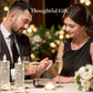 Set of 4 LED Crystal Candle Lights- Romantic Tabletop Night Lights