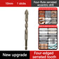 🔥LAST DAY PROMOTION - 50%OFF🔥High-Strength 4-Flute Serrated Eccentric Drill Bit Kit