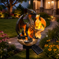 🔥LAST DAY 50% OFF✨Solar Dragon Garden Statue Light – Golden Ember Fantasy Outdoor Decor