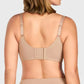 Women’s Full Coverage Minimizer Bra, Deep Cup Support Bra for Fuller Bust, Smoothing Plus Size Underwear