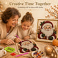 🧘Create Your Own Christmas Sparkle ✨- 🎨💎DIY Christmas Pearl Diamond Painting Art Kit